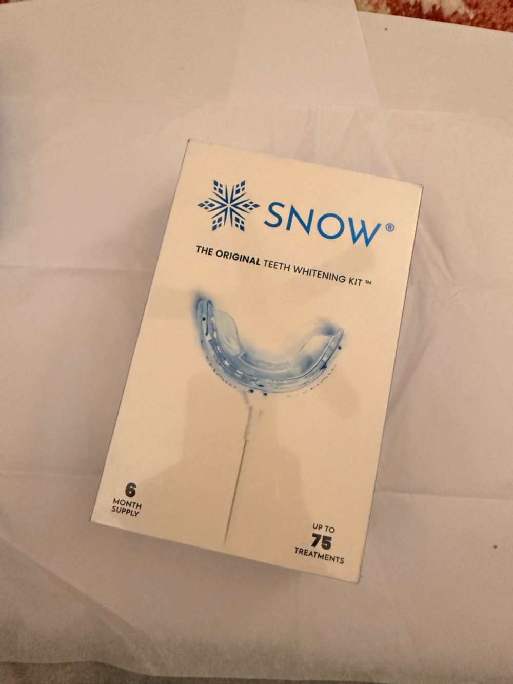 SNOW Teeth Whitening Kit — White & Blue Box